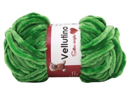 Fir de tricotat si crosetat jucarii si papuci de casa_Vellutino_Verde 7740