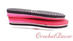 Talpi Spuma pt Espadrile de Casa Crosetate Manual