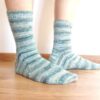 Sosete tricotate manual din fir Artisan_culoare 9001