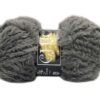 Fir de tricotat si crosetat tip blanita_CHIC LAME_4 Gri cu sclipici Auriu