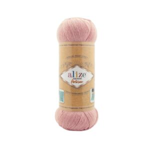 Fir de tricotat sosete Alize Superwash ARTISAN_culoare 161 Powder Pink