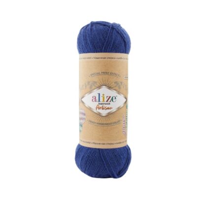 Fir de tricotat sosete Alize Superwash ARTISAN_culoare_797_Bleumarin