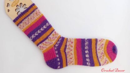 Sosete tricotate manual pentru sportivi si muntomani_Alize Comfort Socks_Marina_Crochet Decor_2