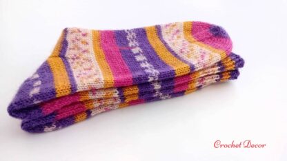 Sosete tricotate manual pentru sportivi si muntomani_Alize Comfort Socks_Marina_Crochet Decor_3