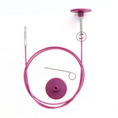 Cablu rotativ Violet pentru andrele interschimbabile Knit Pro