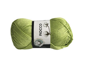 Fir de tricotat si crosetat Bumbac mercerizat_Fiocco_ culoare Verde Deschis7654