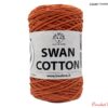 Swan Cotton Culoare Caramiziu 2535 fir tip snur rotund pentru genti crosetate