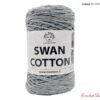 Swan Cotton Culoare Gri 2504 fir tip snur rotund pentru genti crosetate