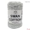 Swan Cotton Culoare Gri Perlat 2503 fir tip snur rotund pentru genti crosetate