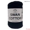 Swan Cotton Culoare Negru 2501 fir tip snur rotund pentru genti crosetate