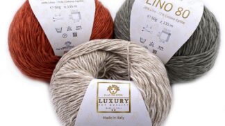Fir de tricotat si crosetat Lino 80 - 28% in , 72% bumbac