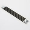 Andrele cu vrf dublu pentru sosete_Knit Pro_Colectia Karbonz_lungime 20 cm