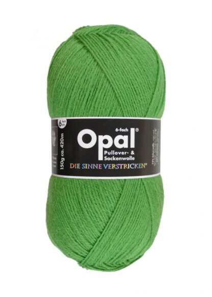 Fir de tricotat sosete cu sclipici OPAL - Colectia UNI 6 ply _culoare 7903 Verde Iarba