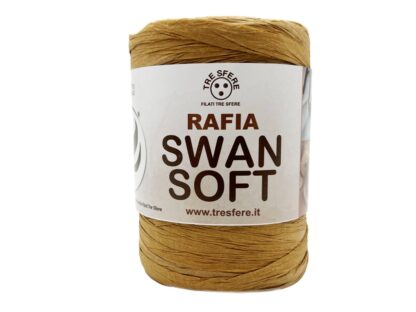 Fir din rafie naturale tip panglica_Rafia Swan Soft_Caramel 8