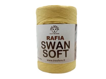 Fir din rafie naturale tip panglica_Rafia Swan Soft_Culoare Bej Natur 6