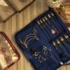 Set Heirloom Andrele interschimbabile din lemn de abanos_varfuri de 13 cm_3