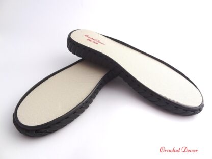 Talpa STEP SOLE flexibila pentru incaltaminte crosetata_handmade_2