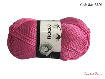 FIOCCO - Fir de Tricotat şi Croşetat Încălţăminte - 100% Bumbac Mercerizat - imagine 31