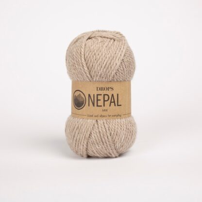 Fir de tricotat si crosetat din lana si alpaca Drops-nepal_mix