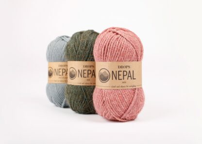 Fir de tricotat si crosetat din lana si alpaca drops nepal - 8912-8906-7139