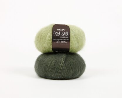 Fir de tricotat si crosetat din mohair si matase Drops Kid Silk-6