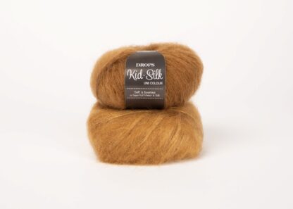 Fir de tricotat si crosetat din mohair si matase Drops Kid Silk culori_50-51