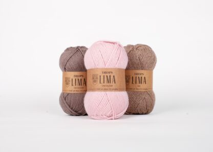 Fir de tricotat si crosetat lana cu alpaca DROPS LIMA-5310-3145-0619