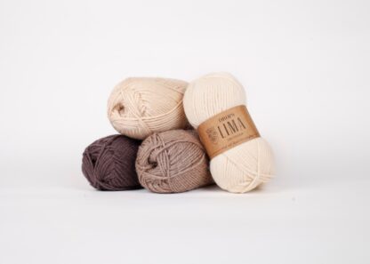 Fir de tricotat si crosetat lana cu alpaca DROPS LIMA-5610-0206-0619-0100