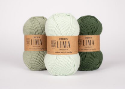 Fir de tricotat si crosetat lana cu alpaca DROPS LIMA_9031-9029-9030