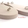 Talpa Flip Flop pt Slapi si Sandale Crosetate - CrochetDecor