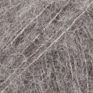 Fir de tricotat si crosetat DROPS Brushed Alpaca Silk culoare Gri 03-2