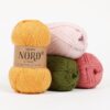 Fir de tricotat si crosetat Drops Nord (alpaca, lana, poliamida) culori-1