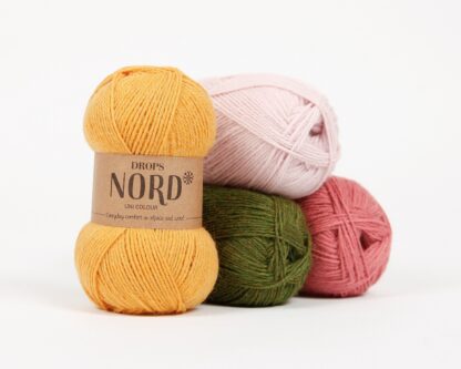 Fir de tricotat si crosetat Drops Nord (alpaca, lana, poliamida) culori-1