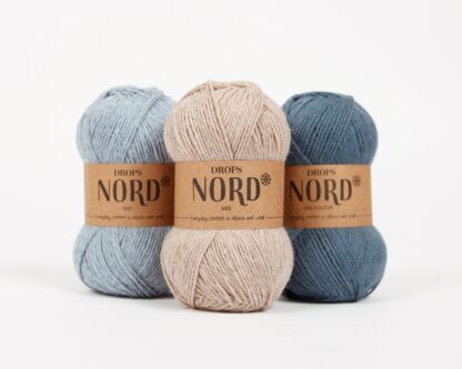 Fir de tricotat si crosetat Drops Nord (alpaca, lana, poliamida) culori-2