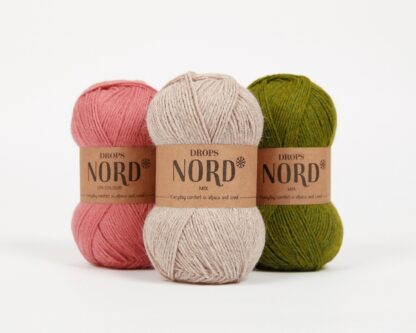 Fir de tricotat si crosetat Drops Nord (alpaca, lana, poliamida) culori-3
