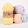 Fir de tricotat si crosetat Drops Nord (alpaca, lana, poliamida) culori_26-25-27-28