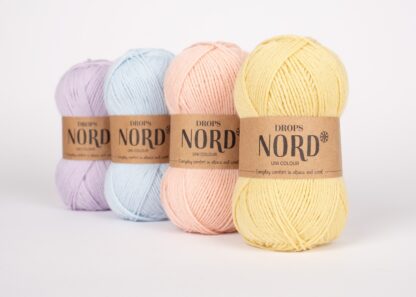 Fir de tricotat si crosetat Drops Nord (alpaca, lana, poliamida) culori_26-25-27-28_2