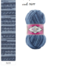 Fir de tricotat sosete Alize SuperWash Comfort Socks_culoare 7677_Print cu albastru
