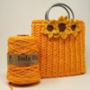 INDA BIG fir tip snur plat din polipropilena gros de 6 mm pentru genti crosetate