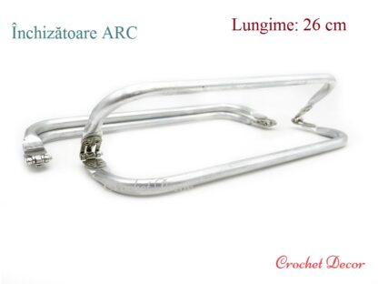 Inchizatoare ARC - lungime 26 cm _Crochet Decor