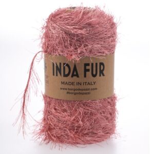 Inda FUR tip efect tip blanita pentru genti crosetate_Culoare 33Roz