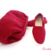 Set poseta si espadrile crosetate cu fir Muskat_Crochet Decor