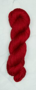 Fir de tricotat si crosetat vopsit manual TERRA 75% lana merino superwash, 25% nylon - Symfonie by KnitPro_culoare SS2008 - RED ROSE
