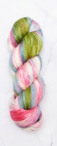 Fir de tricotat si crosetat vopsit manual TERRA 75% lana merino superwash, 25% nylon - Symfonie by KnitPro_culoare VR2008 - Summer Romance