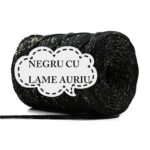Negru cu Lame Auriu
