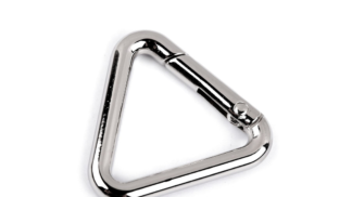 Triunghi carabina cu clapeta_Culoare Argintiu