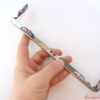 Colturi continue pentru clapeta gentilor crosetate_sistem de prindere cu suruburi_culoare Argintiu_3