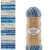 Fir de tricotat si crosetat ciorapi_Alize_Artisan_print 9014 PRINT bleu, gri, bleumarin