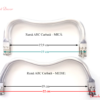 Rama ARC Curbata dimensiuni comparative - Mica si Medie