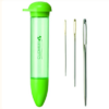 CLOVER Set de 3 ace cu varf bont si bucla larga pt remaiat si finisat tricotaje